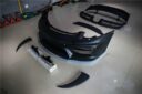 Porsche 981 Upgrade GT4 Style Body Kit Front Bumper Diffuser Spoiler