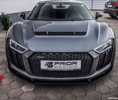 Prior Design Bbuilds A Muscular Body For Audi R8 | Overseas Modification