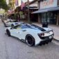 Ferrari F8 Upgrade HV Style Carbon Fiber Body Kit Front Lip Rear Diffuser Side Skirt Spoiler Bumper Cover