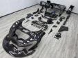 McLaren P1 Upgrade P1GTR Style Carbon Fiber Body Kit Front Ends and Rear Ends Side Skirt Door