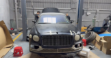 Bentley First and Second Generation Continental Flying Spur Upgrade Third Style Body Kit Front Bumper Rear Bumper Front Bonnet Rear Trunk Side Skirt Front Fender Rear Fender Headlight TailLight Grills