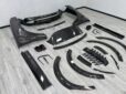 Rolls-Royce Cullinan Upgrade Second Generation MS Style Partial Carbon Fiber Wide Body Kit Front Bumper Rear Bumper Side Skirt Spoiler Fender Front and Rear Fender Widening Front Bumper Cover Rear Bumper Cover Bonnet Engine Cover Led Light
