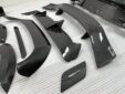 AstonMartin DBX Upgrade MS Style Carbon Fiber Body Kit Front Lip Front Bumper Cover Side Skirt Fender Cover Bonnet Cover Spoiler Diffuser Front and Rear Fender Widening