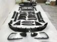 AstonMartin DBX Upgrade MS Style Carbon Fiber Body Kit Front Lip Front Bumper Cover Side Skirt Fender Cover Bonnet Cover Spoiler Diffuser Front and Rear Fender Widening