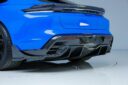 Porsche Taycan Upgrade PK Carbon Fiber Body Kit Front Lip Diffuser Diffuser Spoiler