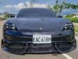 Porsche Taycan Upgrade MS Carbon Fiber Body Kit Front Lip Side Skirt Diffuser Front Bumper Vents Mirror Cover