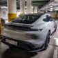 Porsche Taycan Upgrade MS Carbon Fiber Body Kit Front Lip Side Skirt Diffuser Front Bumper Vents Mirror Cover