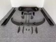 Porsche Taycan Upgrade MS Carbon Fiber Body Kit Front Lip Side Skirt Diffuser Front Bumper Vents Mirror Cover