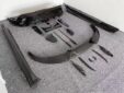 Porsche Taycan Upgrade MS Carbon Fiber Body Kit Front Lip Side Skirt Diffuser Front Bumper Vents Mirror Cover