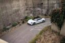 Porsche Taycan Upgrade MS Carbon Fiber Body Kit Front Lip Side Skirt Diffuser Front Bumper Vents Mirror Cover