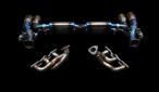 Porsche 911 TurboS Upgrade Full Exhaust High Quality High Corrosion Resistance Extreme Light Weight High Heat Resistance Titanium Alloy Exhaust System