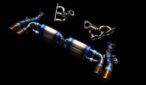 Porsche 911 TurboS Upgrade Full Exhaust High Quality High Corrosion Resistance Extreme Light Weight High Heat Resistance Titanium Alloy Exhaust System