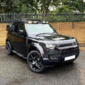 LandRover Defender Upgrade UB Body Kit Front Lip Diffuser Spoiler Side Skirt