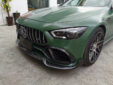 Mercedes-Benz C190 AMG-GT 4Door Upgrade BBS Style Body Kit Front Lip Side Skirt Spoiler Front Bumper Vents Exhaust Tips