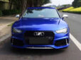 Audi A6S7RS7 4G8 Upgrade RS7 Carbon Fiber Body Kit Front Lip Diffuser Exhaust Tips