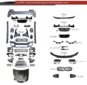 BMW 5 Series G30G38 Upgrade F90 M5 Body Kit Front Bumper Rear Bumper Side Skirt Fender Front Bumper Associate Exhaust Tips