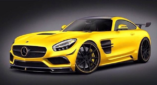 Mercedes-Benz C190 AMG-GT 2Door Upgrade SP Style Carbon Fiber Body Kit Front lip Diffuser Side Skirt Spoiler