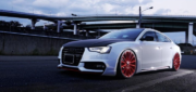 Audi A5S5RS5 8T8F Upgrade WD Body Kit Front Bumper Diffuser Spoiler Side Skirt