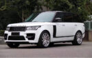LandRover RangeRover Upgrade SVO Body Kit Front Bumper Rear Bumper Exhaust Tips Side Skirt Bumper Associate Grill