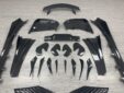 BMW i8 Upgrade DP Carbon Fiber Body Kit Front Lip Diffuser Side Skirt Spoiler Fender Cover Front Bumper Vents