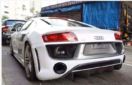 Audi R8 4Z Upgrade RG Style Body Kit Front Bumper Rear Bumper Side Skirt