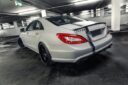 Mercedes-Benz C218 CLS WM Style Carbon Fiber Body Kit Front Lip Side Skirt Spoiler Diffuser