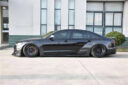Audi A6S6RS6 C7 Upgrade Carbon Fiber Wide Body Kit Front Lip Side Skirt Diffuser Spoiler Front Fender Widening Rear Fender Widening