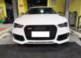 Audi A6S7RS7 4G8 Upgrade RS7 Carbon Fiber Body Kit Front Lip Diffuser Exhaust Tips