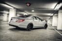 Mercedes-Benz C218 CLS WM Style Carbon Fiber Body Kit Front Lip Side Skirt Spoiler Diffuser