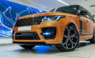 LandRover RangeRover Upgrade SVO Body Kit Front Bumper Rear Bumper Exhaust Tips Side Skirt Bumper Associate Grill