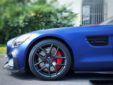 Mercedes-Benz C190 AMG-GT 2Door Upgrade RNT Style Carbon Fiber Body Kit Front lip Diffuser Side Skirt Spoiler