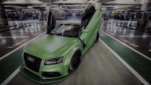 Audi A5S5RS5 8T8F Upgrade LB Wide Body Kit Front Lip Diffuser Side Skirt Spoiler Front Fender Widening Rear Fender Widening