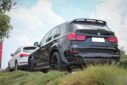 BMW X5 F15 Upgrade LM Body Kit Front Lip Side Skrit Diffuser Spoier Front Fender Widening Rear Fender Widening