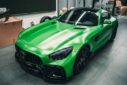 Mercedes-Benz C190 AMG-GT 2Door Upgrade IMP Style Body Kit Front Bumper Rear Bumper Side Skirt Spoiler Grill Bonnet