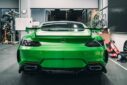 Mercedes-Benz C190 AMG-GT 2Door Upgrade IMP Style Body Kit Front Bumper Rear Bumper Side Skirt Spoiler Grill Bonnet