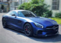 Mercedes-Benz C190 AMG-GT 2Door Upgrade RNT Style Carbon Fiber Body Kit Front lip Diffuser Side Skirt Spoiler