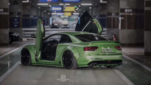 Audi A5S5RS5 8T8F Upgrade LB Wide Body Kit Front Lip Diffuser Side Skirt Spoiler Front Fender Widening Rear Fender Widening