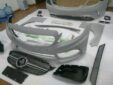Mercedes-Benz W205 C-Class Upgrade CL Style Body Kit Front Bumper Rear Bumper Fender Spoiler Exhaust Tips Grill