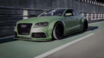 Audi A5S5RS5 8T8F Upgrade LB Wide Body Kit Front Lip Diffuser Side Skirt Spoiler Front Fender Widening Rear Fender Widening