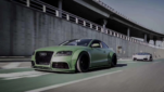 Audi A5S5RS5 8T8F Upgrade LB Wide Body Kit Front Lip Diffuser Side Skirt Spoiler Front Fender Widening Rear Fender Widening