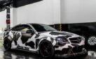 Mercedes-Benz W204 C-Class Upgrade LB Style Wide Body Kit Front Bumper Rear Bumper Side Skirt Front Fender Widening Rear Fender Widening