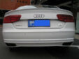 Audi A8S8 Old D4 Upgrade ABT Body Kit Front Lip Side Skirt Diffuser Spoiler Exhaust Tips