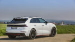 Audi Q8SQ8RSQ8 Upgrade LM Wide Body Kit Front Bumper Rear Bumper Side Skirt Spoiler Bonnet Cover Front Fender Widening Rear Fender Wideing