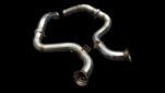 Mercedes-Benz C63 Upgrade Head-Pipe High Quality High Corrosion Resistance Extreme Light Weight High Heat Resistance Stainless Steel Exhaust System