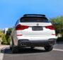 BMW X3 Series Upgrade Carbon Fiber Body Kit Front Lip Side Skirt Spoiler Diffuser