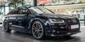 Audi A8S8 Old D4 Upgrade New S8 Body Kit Front Bumper Rear Diffuser Front Bumper Associate Exhaust System