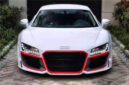 Audi R8 4Z Upgrade RG Style Body Kit Front Bumper Rear Bumper Side Skirt