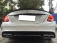 Mercedes-Benz W205 C-Class Upgrade CL Style Body Kit Front Bumper Rear Bumper Fender Spoiler Exhaust Tips Grill