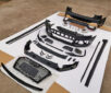 Audi A4S4RS4 B9 Upgrade RS4 ABT Body Kit Front Bumper Rear Bumper Side Skirt Grill Front Lip Diffuser Front Bumper Associate Rear Bumper Associate