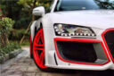 Audi R8 4Z Upgrade RG Style Body Kit Front Bumper Rear Bumper Side Skirt